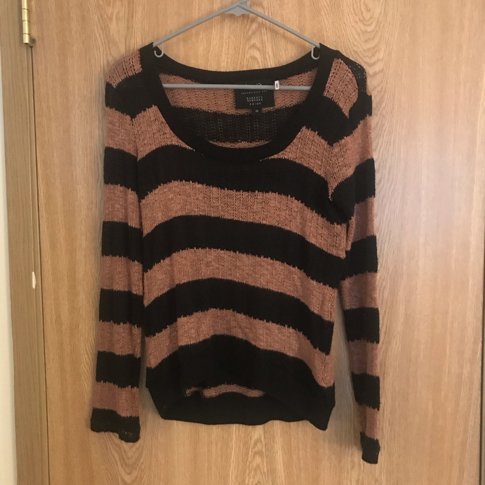 Barney’s  CO-OP stripped  crew neck sweater